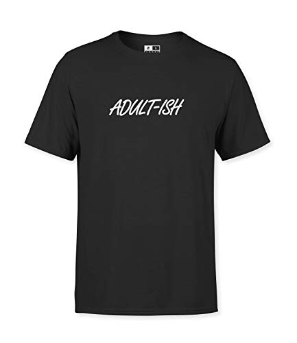 T-shirt avec slogan humoristique noir pour vos soirées entre amis