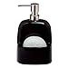 Produktbild Spirella Seifenspender Spülmittelspender Bridget mit Schwammhalter schwarz 380ml