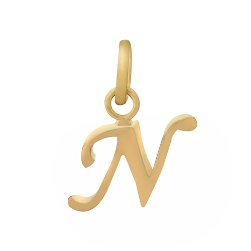 Image of Bangalore Refinery 22kt (916) Purity Gold Alphabet Pendants
