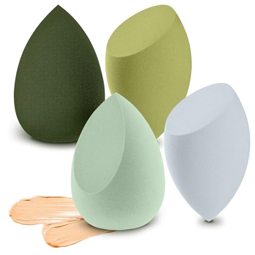 Catálogo de Esponja verde Top 10. 37 Esponja de Maquillaje Beauty Blenders, Esponja Facial Maquillaje para Bases (Verde)