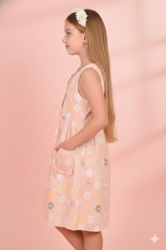 Image of VIKITA 2017 Girls Embroidery Cotton Long Sleeve Flower Dresses LH5460 for 1-8 Years ?-