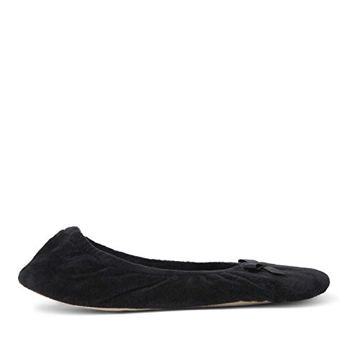 Image of Layla Ballerina Slippers, Memory Foam Lightweight Indoor House Shoes