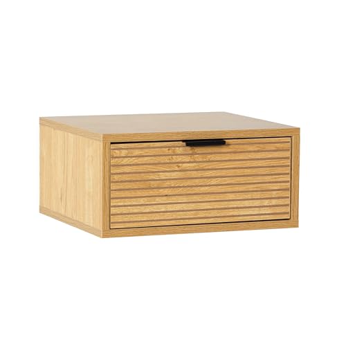 Mesita de noche flotante Mónica 1 cajón