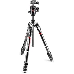 Tripode Manfrotto Befree Live Manfrotto Befree Advanced GT - Trípode de Viaje con Cabezal Fluido, Práctico y Compacto, Trípode Profesional de Carbono para Cámaras DSLR, Reflex, sin Espejo y Accesorios de Fotografía