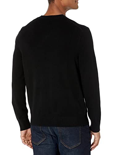 Calvin Klein Men's Merino Wool Blend V-Neck Sweater Black2