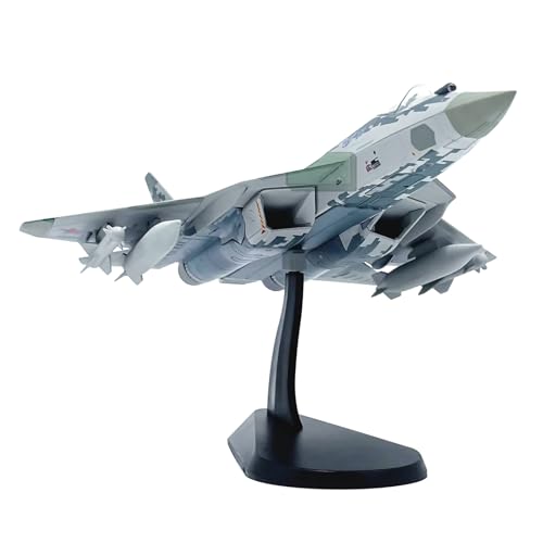 1/72 ロシア空軍 スホーイ Su-57 戦闘機 模型 合金製 航空 グッズ 記念品 静止画 ディスプレイ