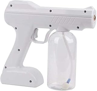 Steam Gun Spray Steam Gun Nano Atomizer Car Disinfection Sprayer, Portable Cordless Fogging Machine Rechargeable ULV Fogger Sprayer Atomizer for Home Garden School, Range 2M, 800ML