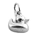 Baby Rubber Duck for Charms Pendant .925 Sterling Silver!!