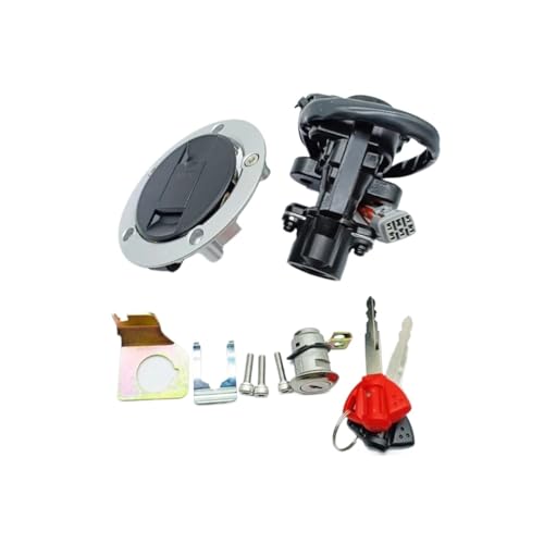 Bouchon de réservoir et contacteur d'allumage usiné pour Suzuki GSXR 2005-2018