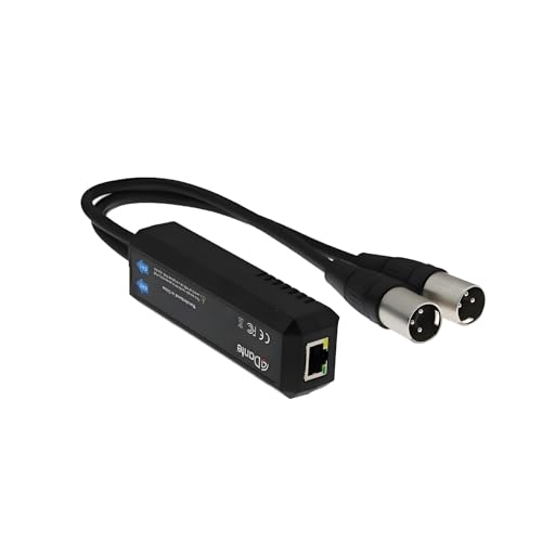 Dante 2 Channel AVIO–Analogue Output Adapter, 44.1, 48, 96khz /24bit, PoE Powered, Dante Controlled, Plug and Play