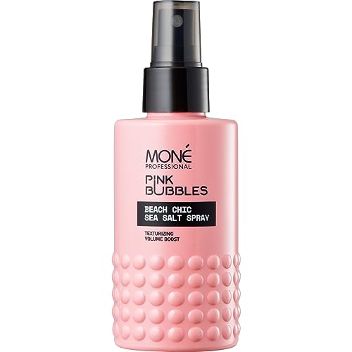 MONÉ PROFESSIONAL Spray de Agua de Mar Pelo - Voluminizador Cabello Fino - Ondas Playeras Naturales - Volumen Mujer - Efecto Suave con Aroma de Vainilla - Salt Spray for Hair - 150 ml