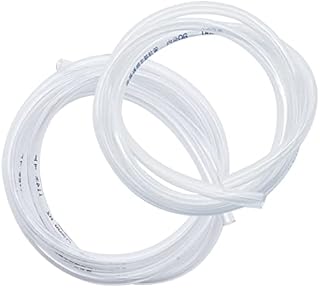 2 Pcs 1m/1.5m PVC Hose Tubes 8mm Clear Vinyl Tubings Plastic Flexible Water Pipes for Gas Liquid