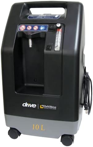 Drive 10 Liter Oxygen Concentrator|Warranty 2 Years|Fda Approved, Multicolor