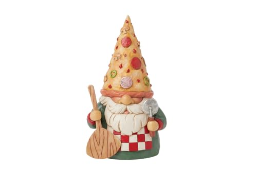 Enesco Heartwood Creek by Jim Shore - Statuetta gnomo pizza