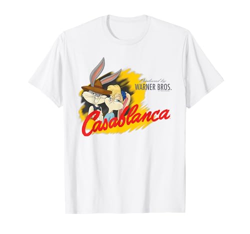 WB 100: Looney Tunes Casablanca Mashup with Bugs & Lola T-Shirt