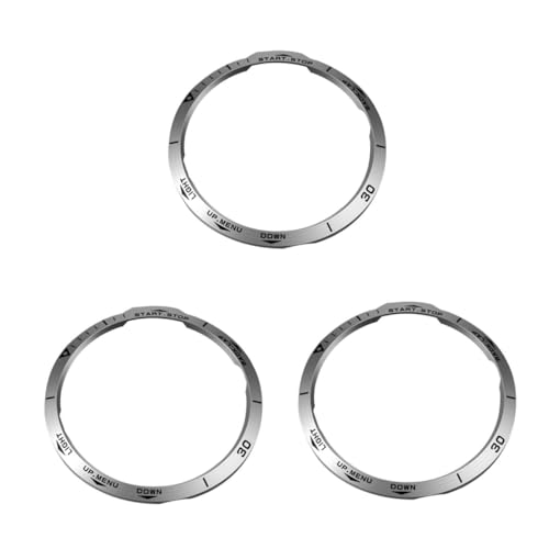 Lunette de Montre avec Chiffres Noirs pour Style Actif Urbain