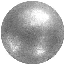 B.C. Upholstery Decorative Nails - CS No. 6980-ZPM 1/2 - Zinc Plated Matte Pewter - 7/16 D x 1/2 L (100 Count)