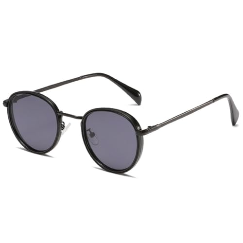 Lunettes de soleil rétro tendance mode d'extérieur avec protection UV400 verres ronds MUTYNE