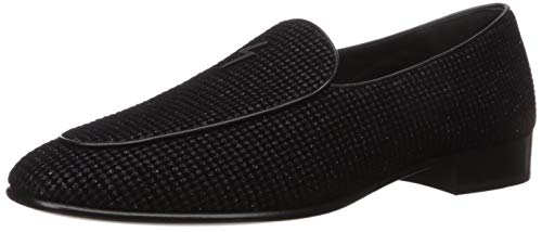 Giuseppe Zanotti Men's EU80044B Loafer, Nero, 44 M EU (11 US)