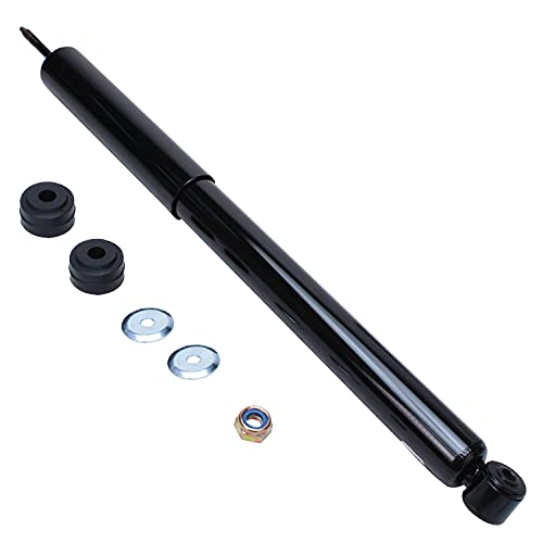 Image of Detroit Axle - 2 Rear Shock Absorbers for 2000-2011 Ford Focus 2001 2002 2003 2004 2005 2006 2007 2008 2009 2010 Rear Replacement Shocks Pair Set [Not for SVT or Wagon]