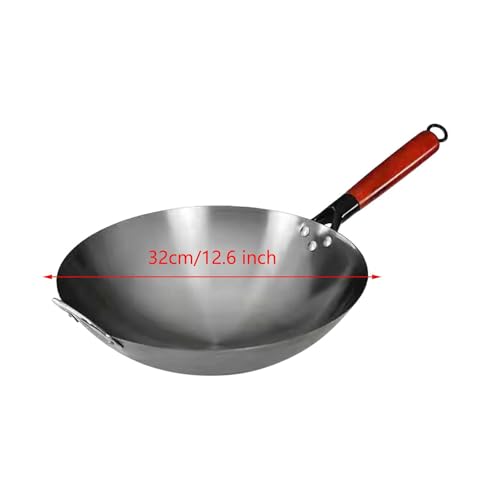 Segunda imagen de SiaBiced Sartén Wok de Fondo Redondo