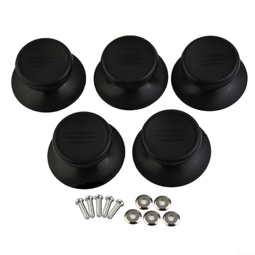 Cyrent 5er-Pack Deckelknöpfe Schwarz U541S4I5EI0ECB27G25K1IMZO