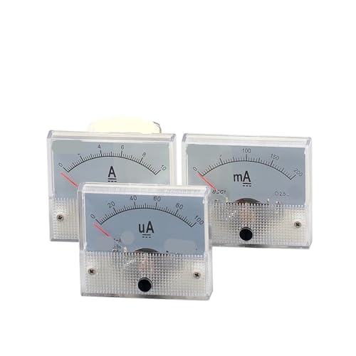 Microampèremètre 85C1-A 3A avec grand cadran rectangulaire haute lisibilité - 3