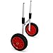 Detachable Kayak Trolley, 50KG Loading Capacity Adjustable Width Crossbar Kayak Carrier Cart Aluminum Kickstands Large Solid Rubber Tyres for Transportation