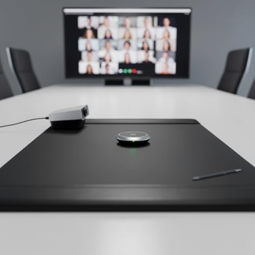 Dacasso Black Leather 38" x 24" Side-Rail Desk Pad by Dacasso - Image 3