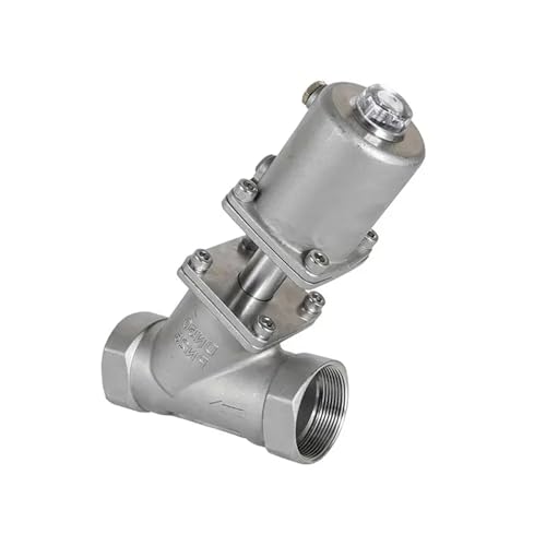 Vannes d'angle pneumatiques DN40 pour contrôle gaz et huile