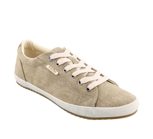 Image of Taos Star Women's Sneaker - Iconic Style with Canvas Design for Everyday Adventures - Custom Fit Lacing and Premium Removable Footbed with Arch Support for All Day Comfort