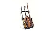 Handmade in Northern Ireland using Solid White Mahogany Hardwood Fully Customizable Guitar Rack and Guitar Case Rack Holds 3x Guitars or 3x Cases or a Mixture of Both Fits full size acoustic guitars, electric guitars and bass guitars Simple 4-Step As...