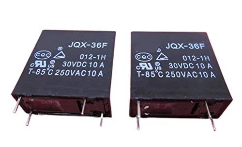 Relais JQX-36F 012-1H 12VDC DIP4 pour circuit imprimé, lot de 20 pièces