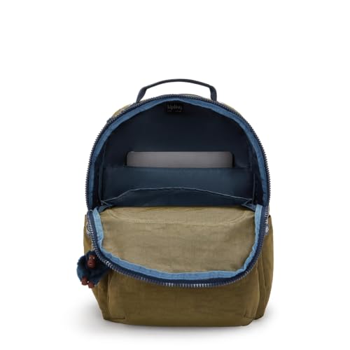 Image of Kipling Women's Seoul Bts 15 inch Laptop Backpack, Durable, Roomy with Padded Shoulder Straps, Built-In Protective Sleeve
