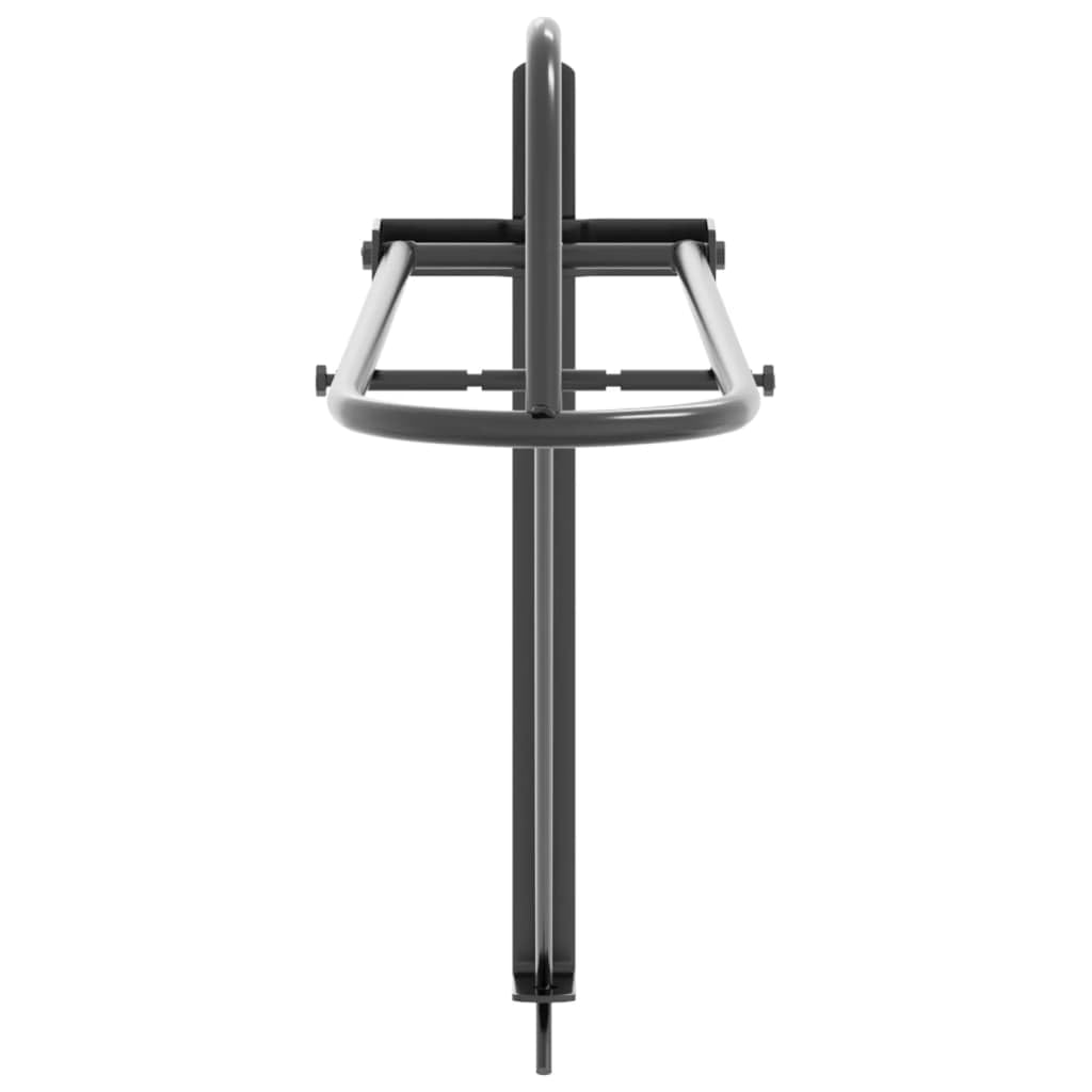 Supporto per sella pieghevole, montaggio a parete, nero, in ferro, accessorio per equitazione, stabile, versatile