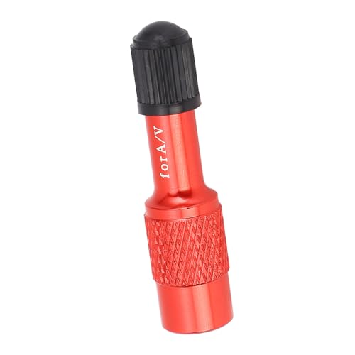 Adaptador de Válvula para Horquilla de Bicicleta Aleación de Aluminio Boquilla Extensible Portátil para Suspensión de Bicicleta de Montaña (Rojo) miniatura 7
