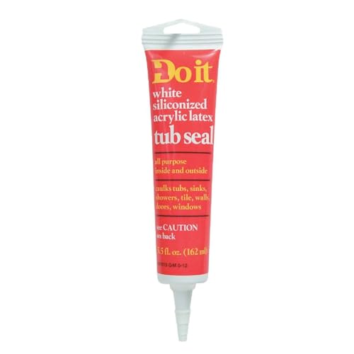 Do it White Tub And Tile Caulk miniatura 1