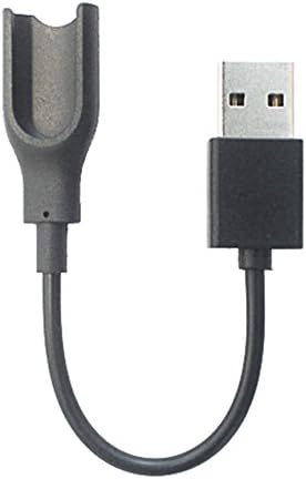 Blacell USB Adapter Power Charger Charging Cable For Xiaomi Mi band Smart Bracelet Black
