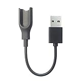 Blacell USB Adapter Power Charger Charging Cable For Xiaomi Mi band Smart Bracelet Black