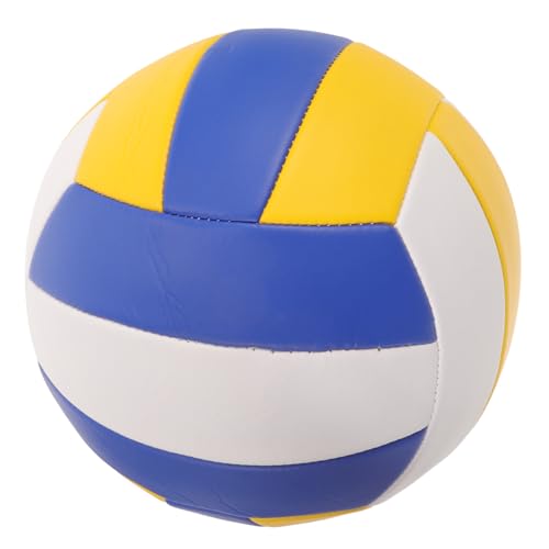 GOOHOCHY Inflatable Volleyball Ball Size 5 Soft Indoor Training Rebounder Middle School Sports Exam Ball