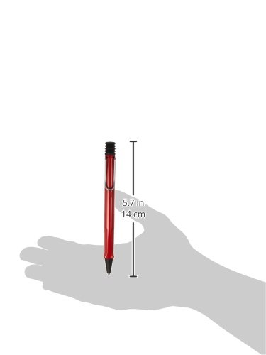 Lamy L216 Ballpoint Pen, Oil-Based, Safari, Red #TOP4