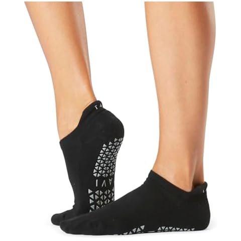 Tavi Noir Savvy Yoga Socks - Ebony, Large Cover