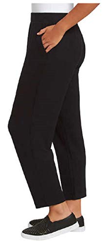 Jessica Simpson Ladies' Effortless Comfort Pull-On Pant (Black, XX-Large)2
