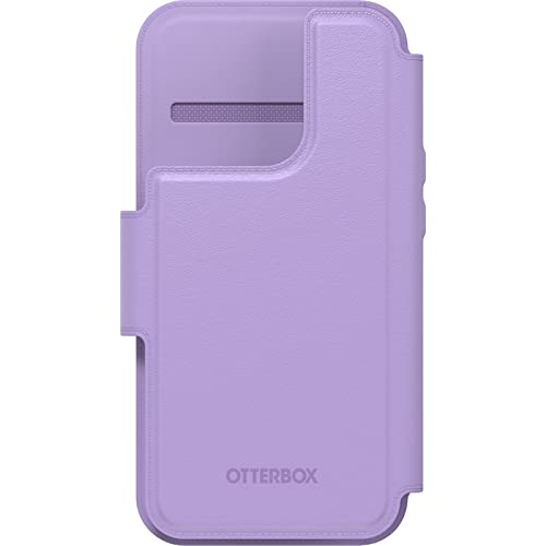 Image of OtterBox Detachable Folio Wallet (Case Sold Separately) for MagSafe - iPhone 15 Pro and iPhone 14 Pro - I Lilac You (Purple)