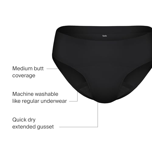 KNIX Super Leakproof Bikini - Period Underwear for Women - Machine Washable, Reusable (1 Pack)4