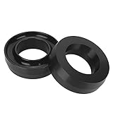 CNC-gefräst und dann schwarz pulverbeschichtet, passend zu Ihrer Werksfederung.