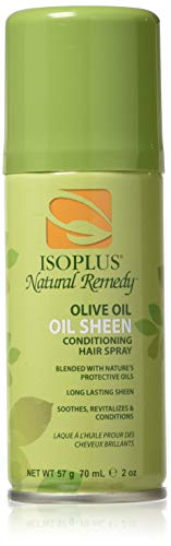 Isoplus Natural Remedy Olive Oil Sheen Conditioning Hair Spray