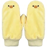 [Stream] 手袋 ミトン 冬 レディース もこもこ アニマル スマホ対応 かわいい ひよこ WG238-G