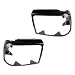 1A Auto Headlight Trim Bezels Black LH & RH Pair Set for Ford Bronco F150 F250 F350 F450