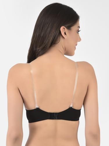 Image of Softline Women's Cotton-Rich Wire-Free Padded Bra | Full Coverage, Seamless & Breathable for Everyday Comfort | Soft Fabric with Supportive Fit for All-Day Wear